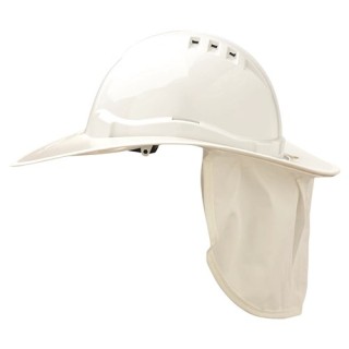Prochoice V6 HARD HAT PLASTIC BRIM:White